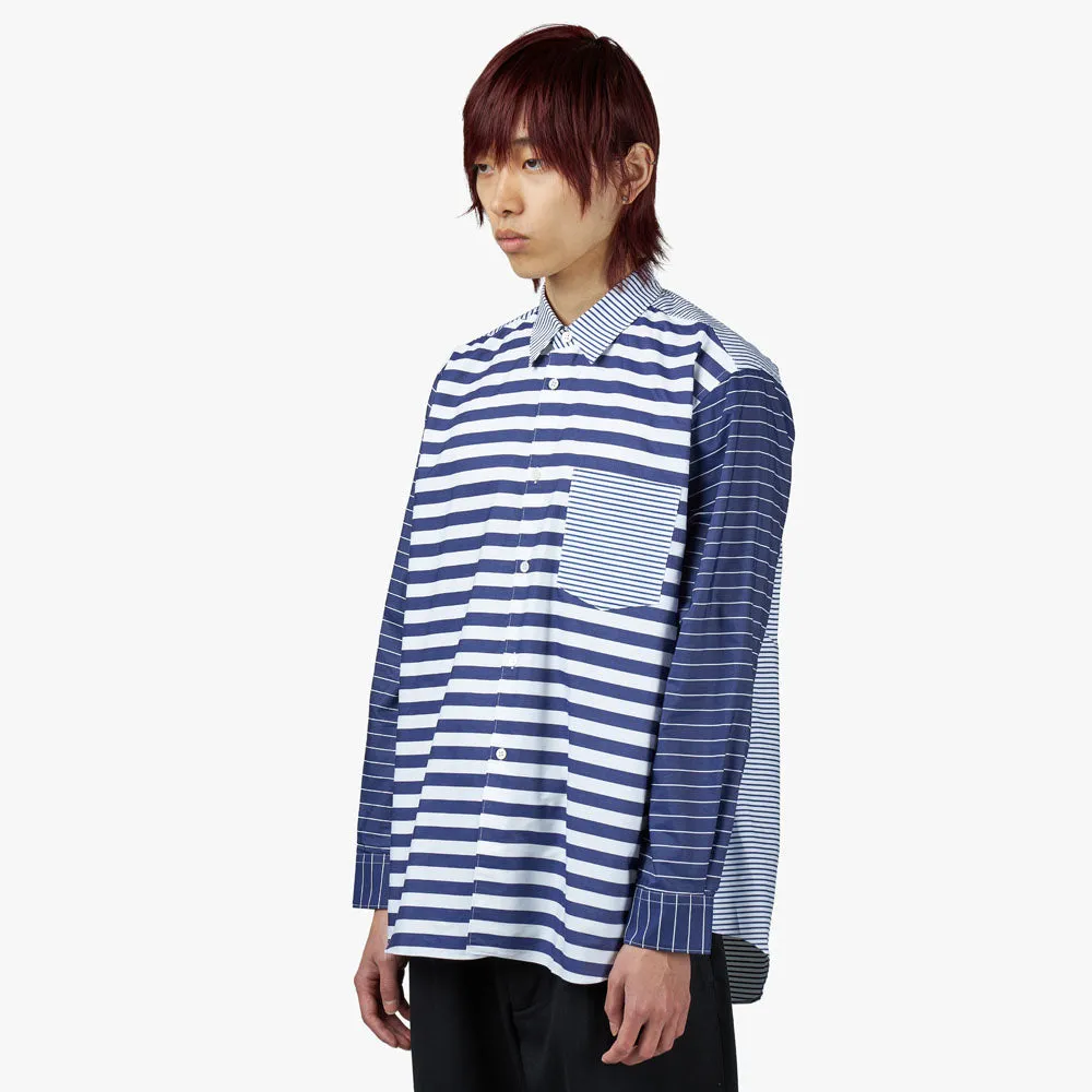 COMME des GARÇONS SHIRT Yarn Dyed Stripe Poplin Shirt / Stripe 1 sold by Livestock product image thumbnail 2