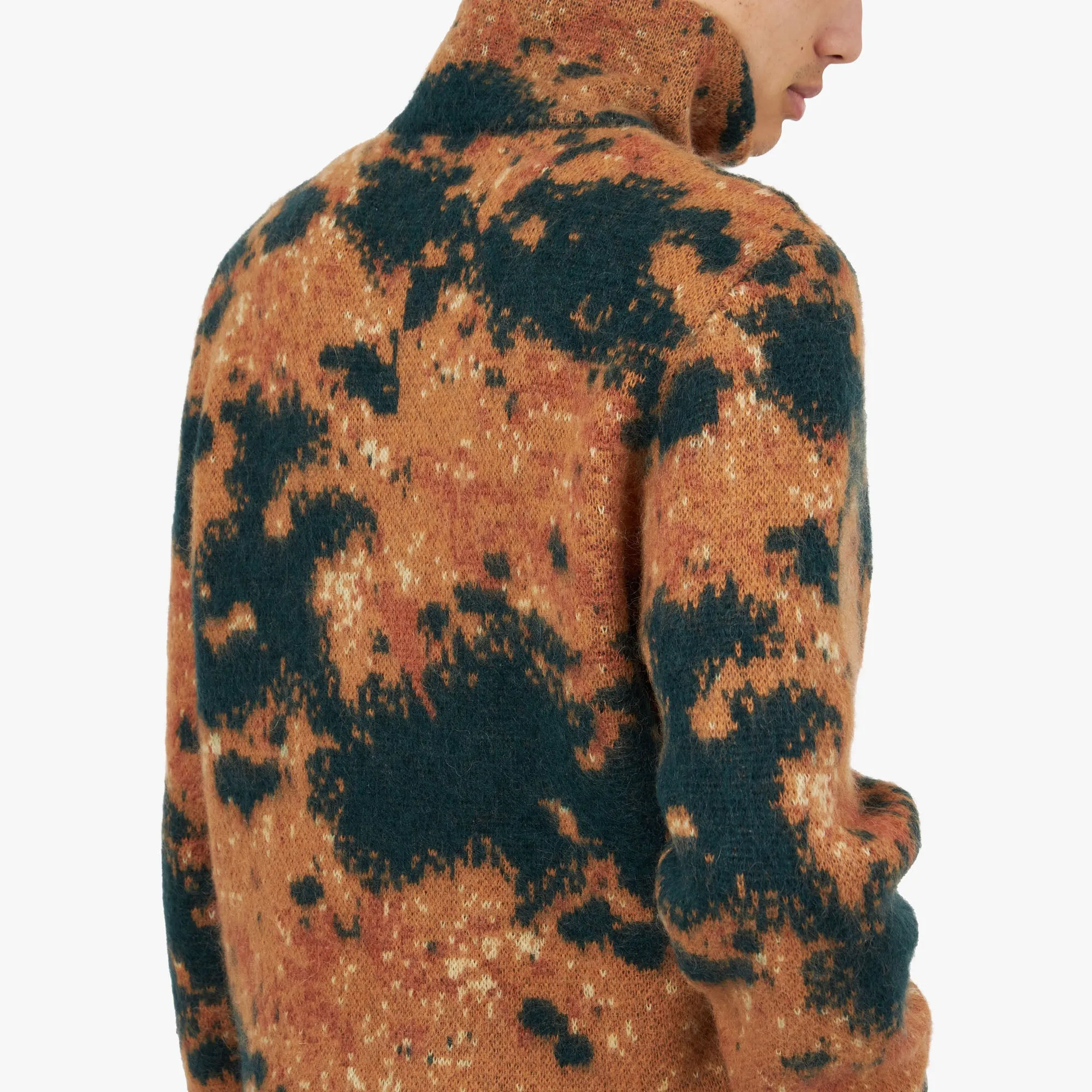 Adidem Asterisks Mohair Quarter Zip / Guava sold by Livestock product image thumbnail 5