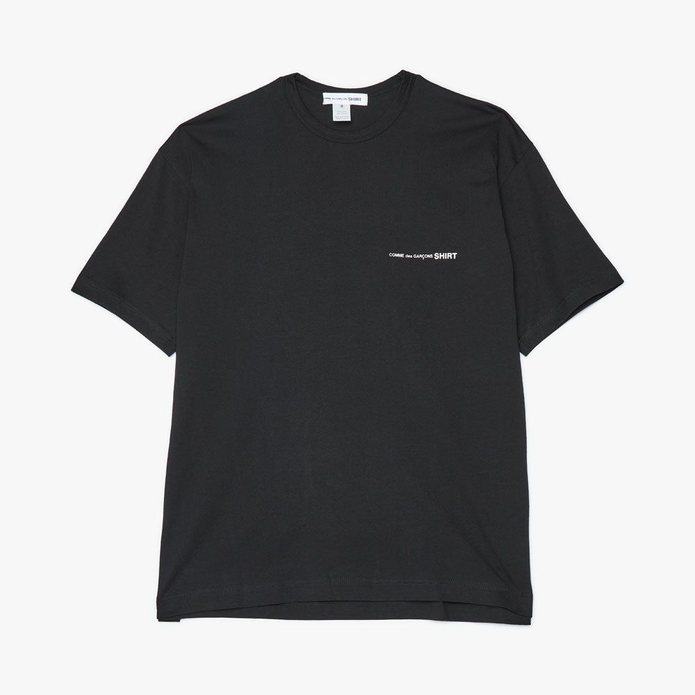 COMME des GARÇONS SHIRT Oversized Logo T-shirt / Black sold by Livestock product image thumbnail 4