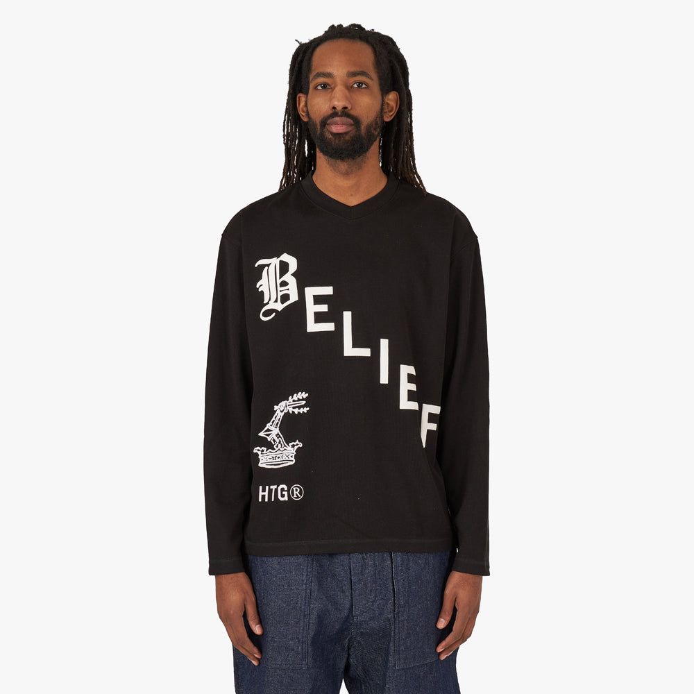 Honor The Gift Belief LS Tee / Black sold by Livestock