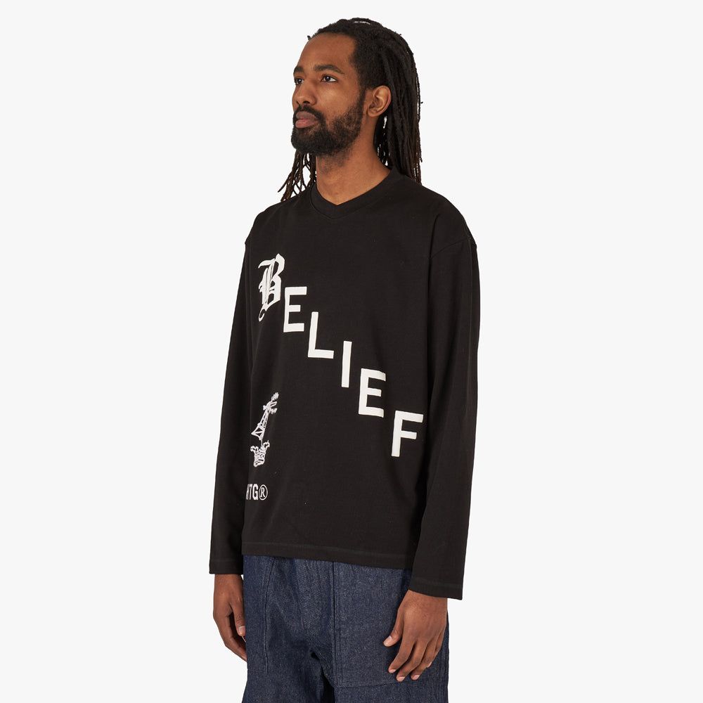 Honor The Gift Belief LS Tee / Black sold by Livestock product image thumbnail 3