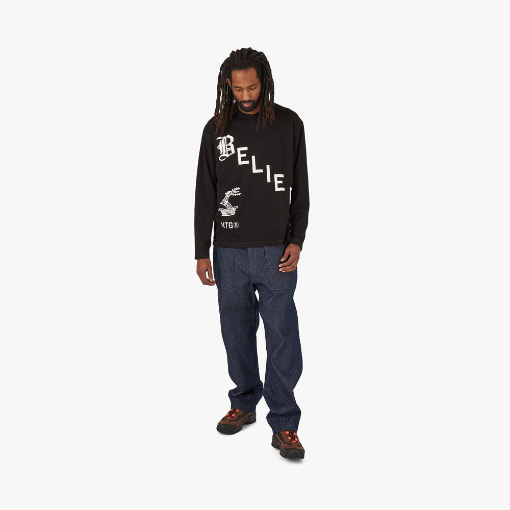 Honor The Gift Belief LS Tee / Black sold by Livestock product image thumbnail 8