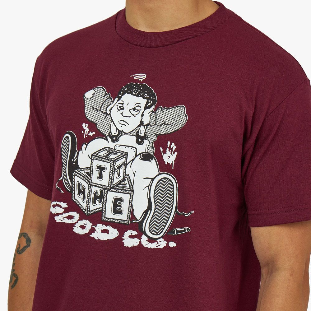 The Good Company Def Tee / Burgundy sold by Livestock product image thumbnail 4
