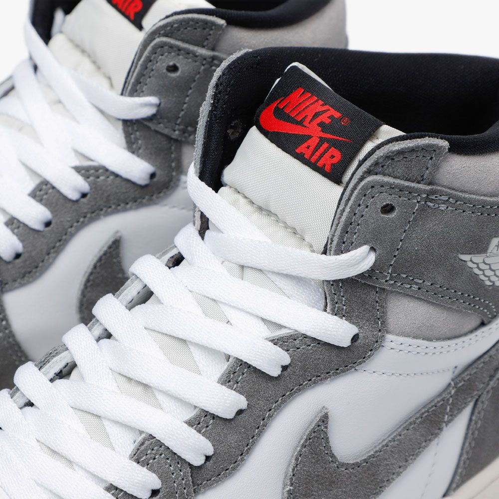 Jordan 1 Retro High OG Black / Fire Red - White sold by Livestock product image thumbnail 7