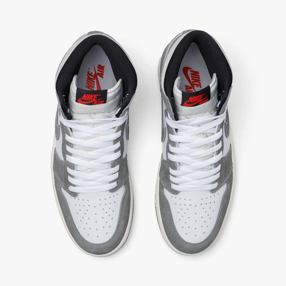 Jordan 1 Retro High OG Black / Fire Red - White sold by Livestock product image thumbnail 5