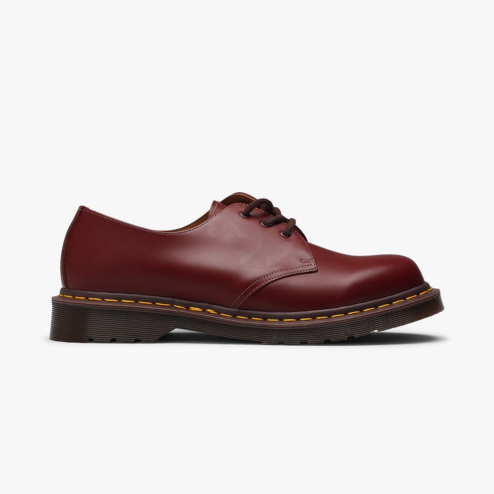 Dr. Martens Made in England Vintage 1461 Oxford / Oxblood Quilon sold by Livestock