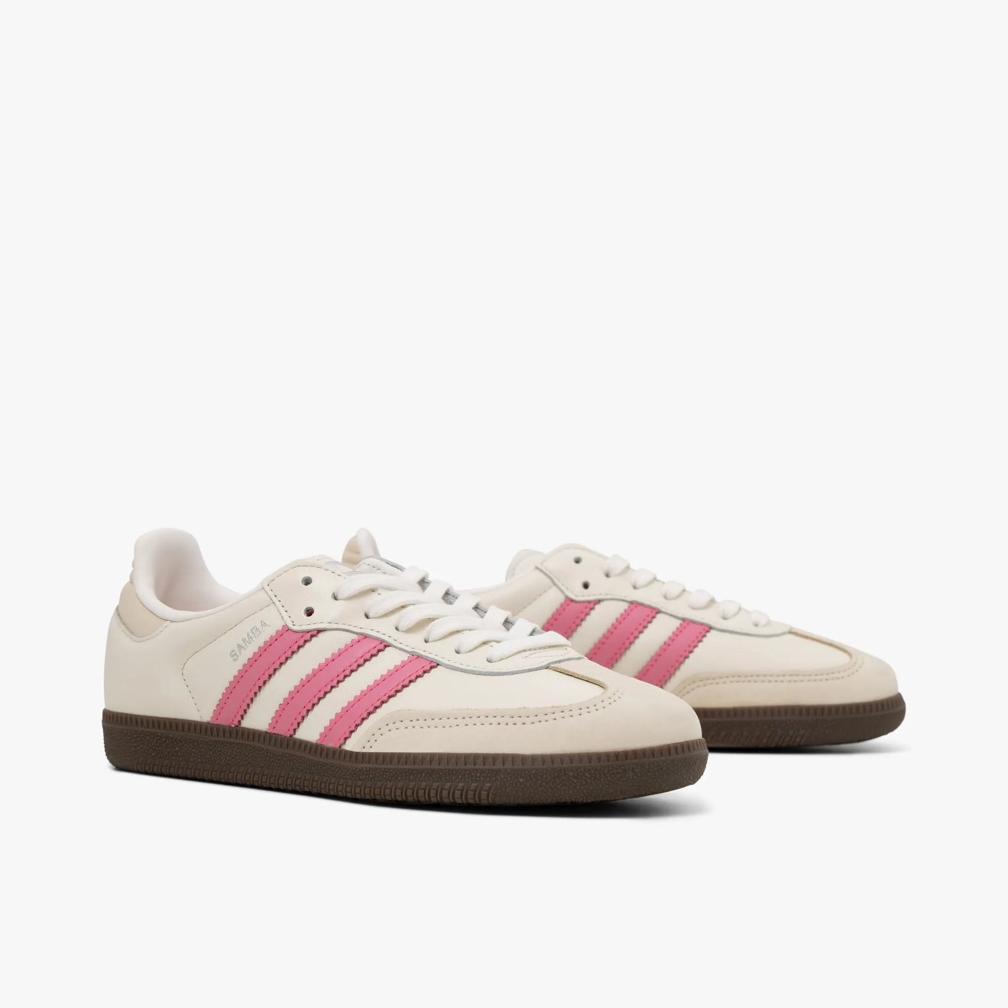 adidas Originals Women's Samba OG Cloud White / Lucid Pink - Wonder White sold by Livestock product image thumbnail 3