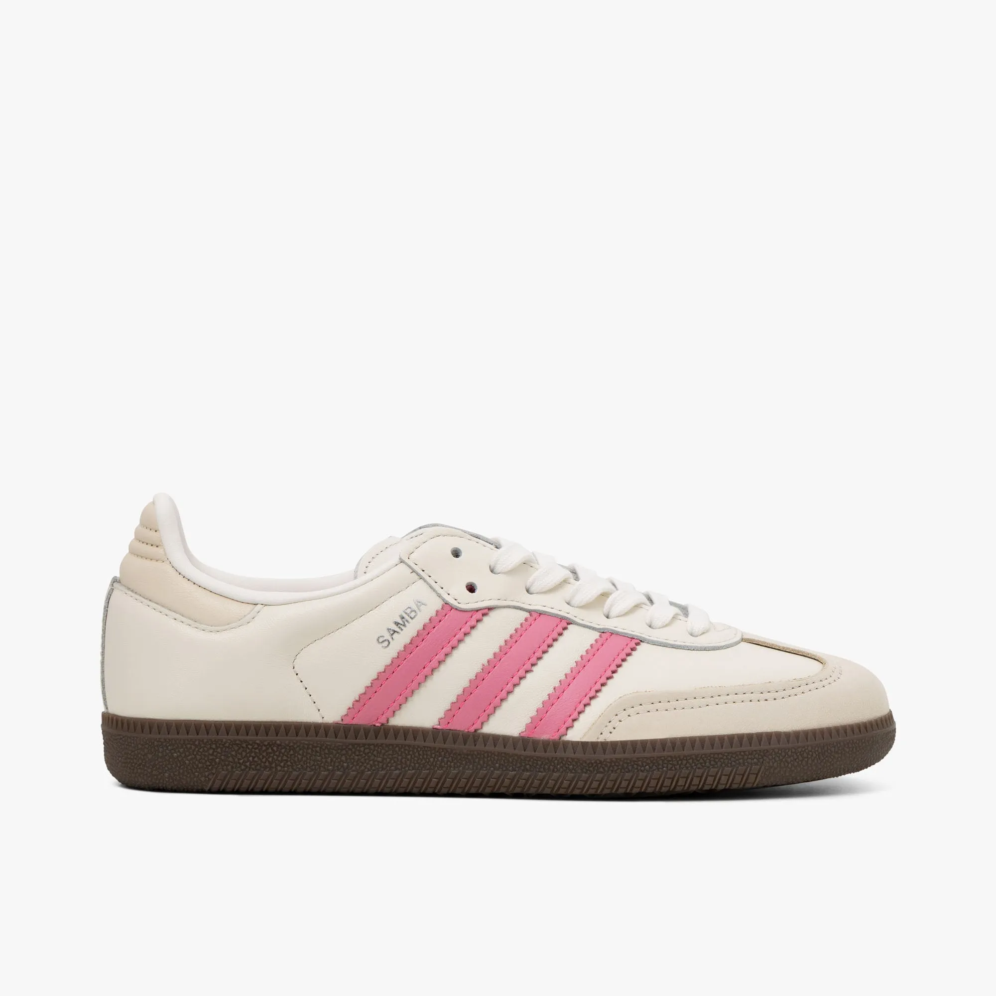 adidas Originals Women's Samba OG Cloud White / Lucid Pink - Wonder White sold by Livestock