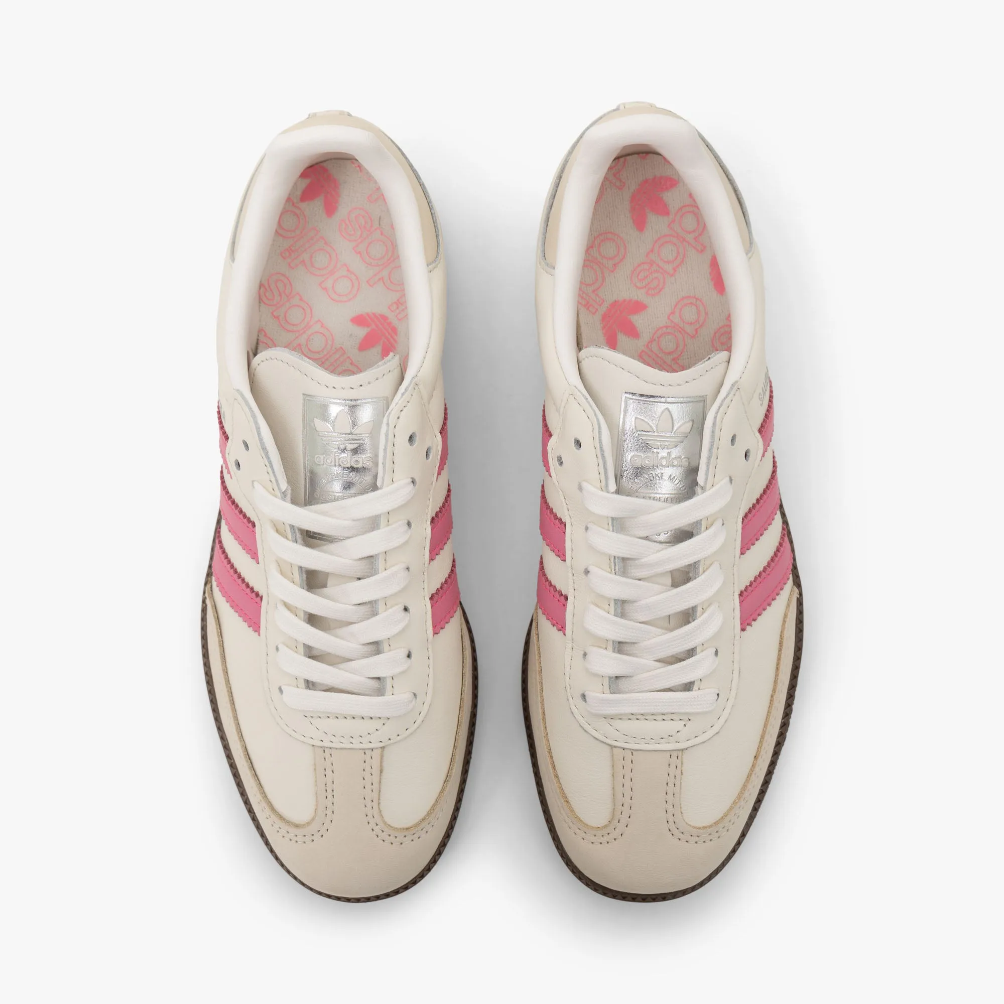 adidas Originals Women's Samba OG Cloud White / Lucid Pink - Wonder White sold by Livestock product image thumbnail 5