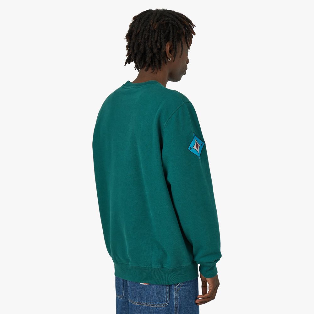 by Parra Blockhaus Crewneck / Pine Green sold by Livestock product image thumbnail 3
