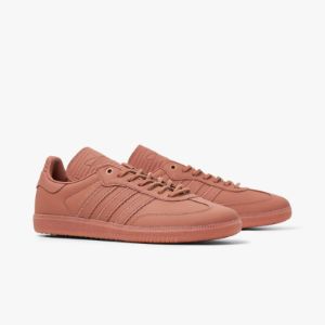adidas Originals x Pharrell Williams Humanrace Samba / Terracotta sold by Livestock