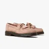 Dr. Martens Adrian Snaffle Desert Oasis Suede Loafer / Peach Beige sold by Livestock
