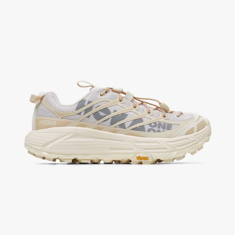 Hoka U Mafate Three2 Eggnog / Shifting Sand sold by Livestock