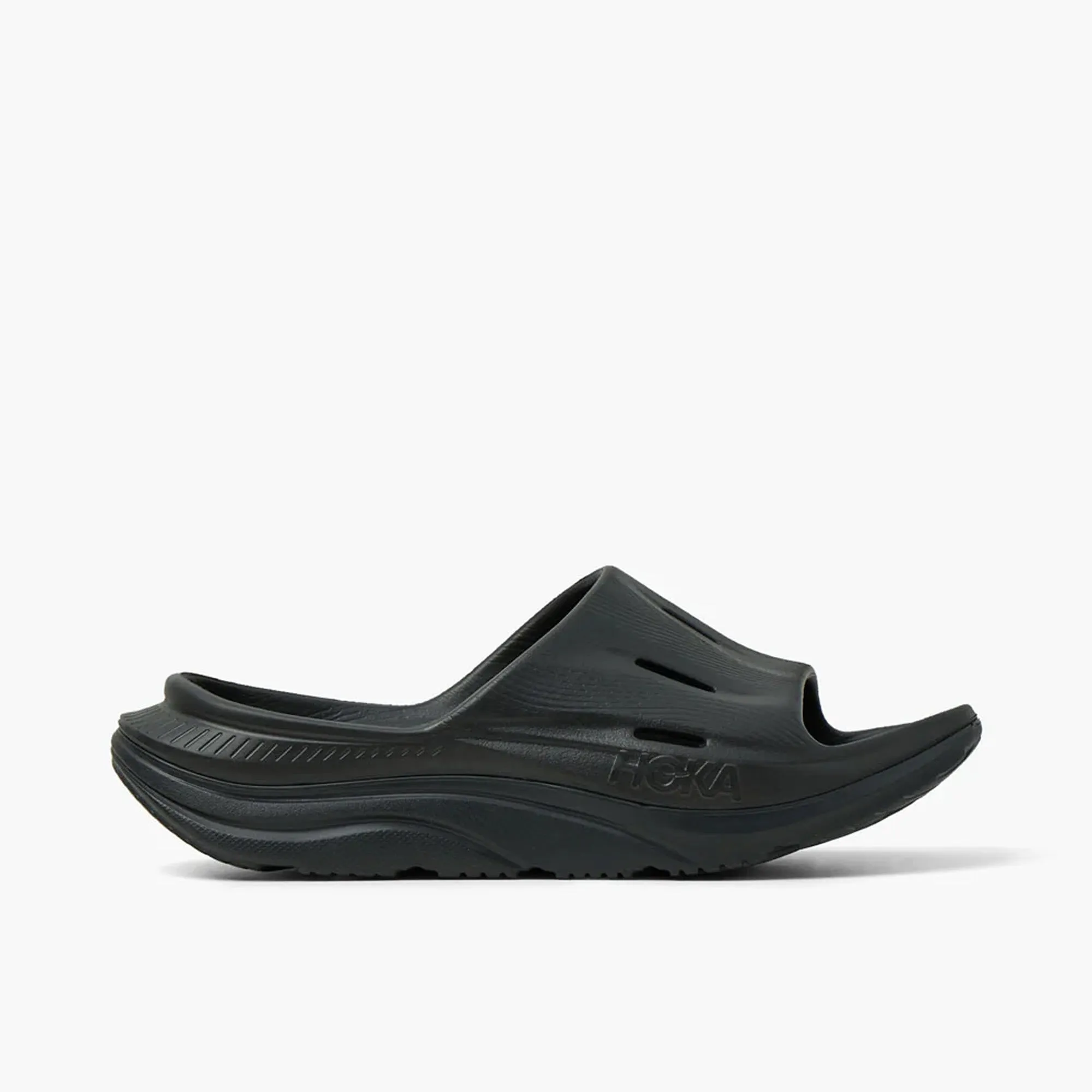 Hoka Ora Recovery Slide 3 Black / Black sold by Livestock