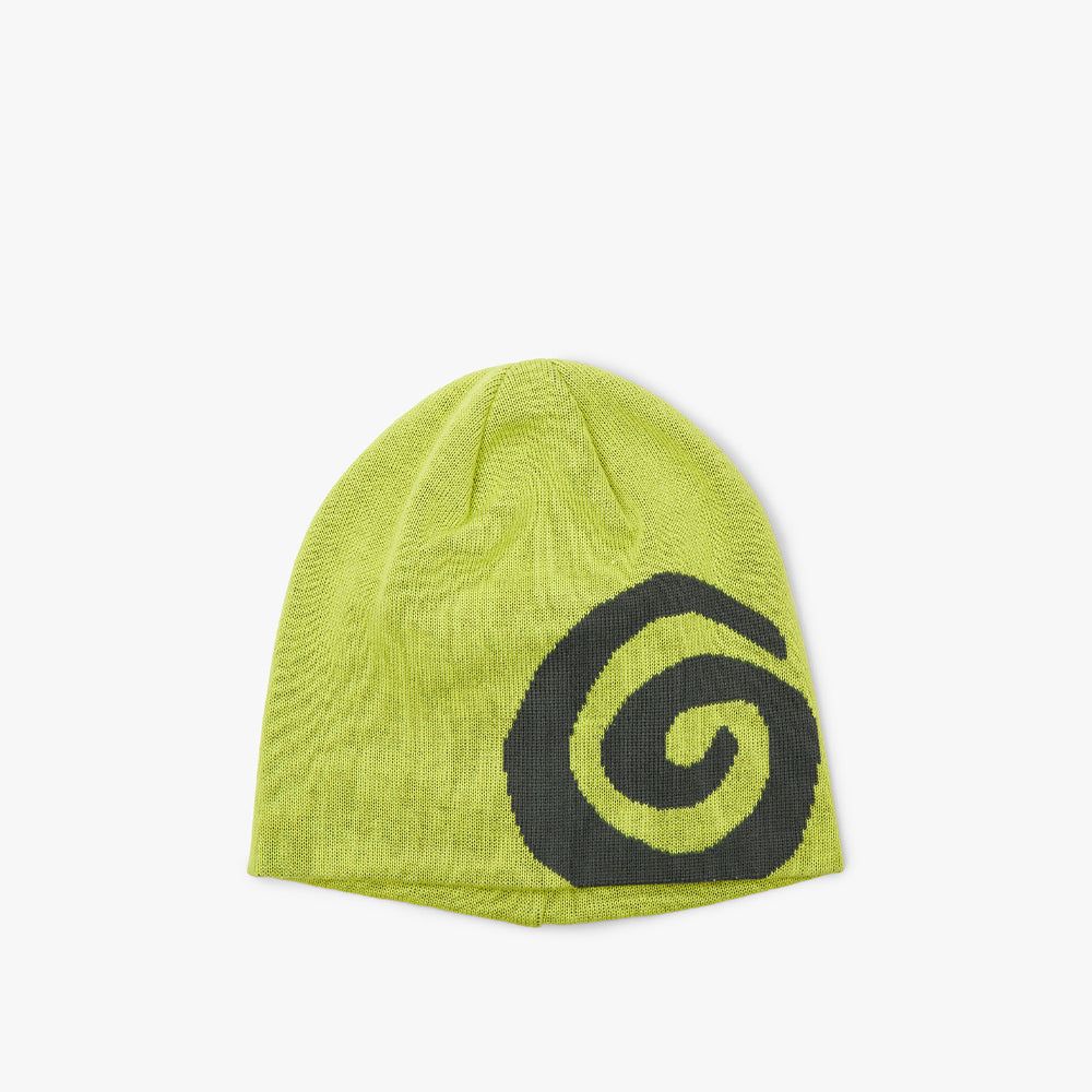 Ostrya Swirl Merino Beanie / Acid | Parallel