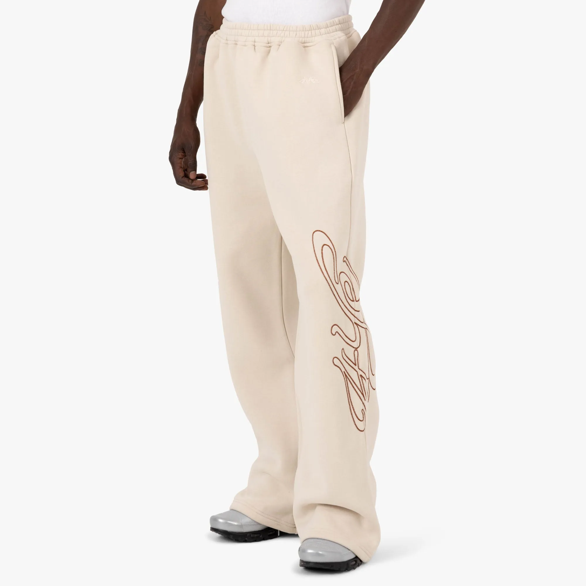 4YE Signature Wide Pant Bone / Brown sold by Livestock product image thumbnail 2