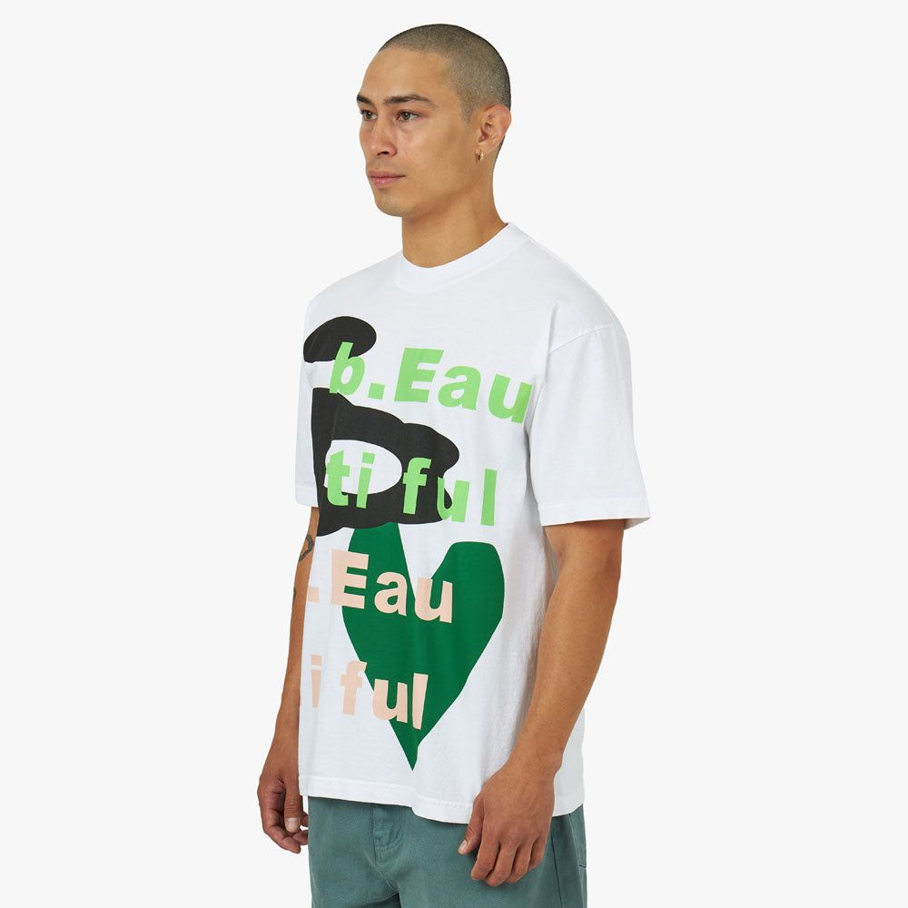 b.Eautiful Hana T-shirt / White sold by Livestock product image thumbnail 2