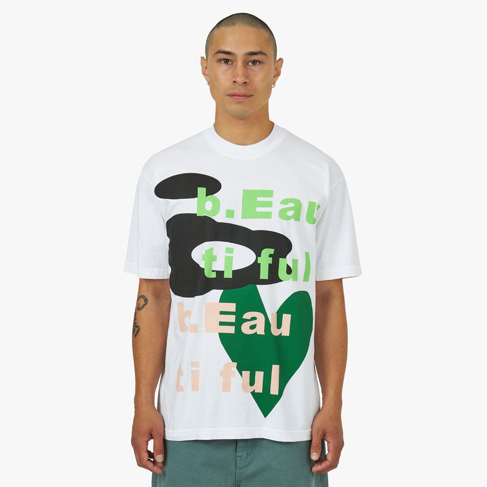 b.Eautiful Hana T-shirt / White sold by Livestock