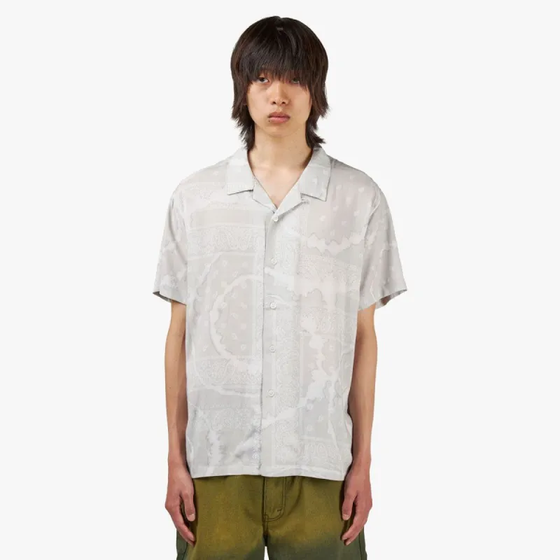 thisisneverthat Bandana Short Sleeve Shirt / Beige sold by Livestock