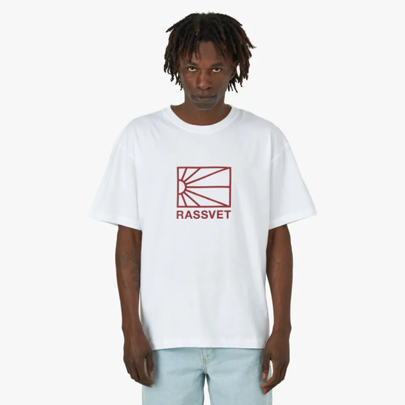 Rassvet (PACCBET) Big Logo T-shirt / White sold by Livestock