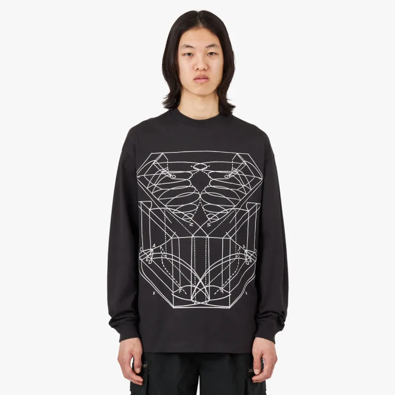 The Trilogy Tapes Graphic Long Sleeve / Black sold by Livestock