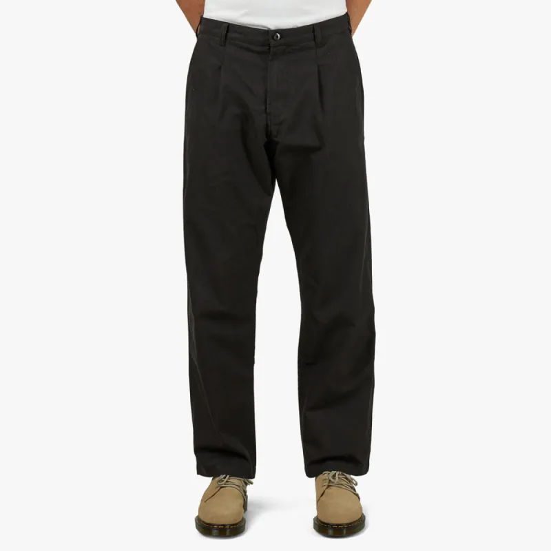 General Admission Pleated Pant / Black sold by Livestock