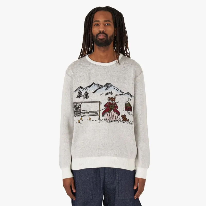 Palmes Andre Knitted Sweater / Off-White sold by Livestock