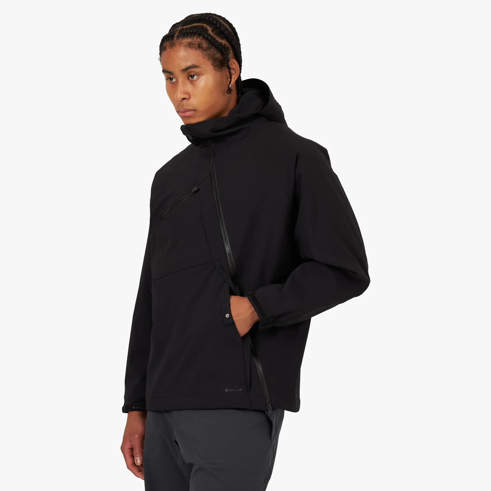 Snow Peak Thermal Insulation Rain Jacket / Black sold by Livestock product image thumbnail 2