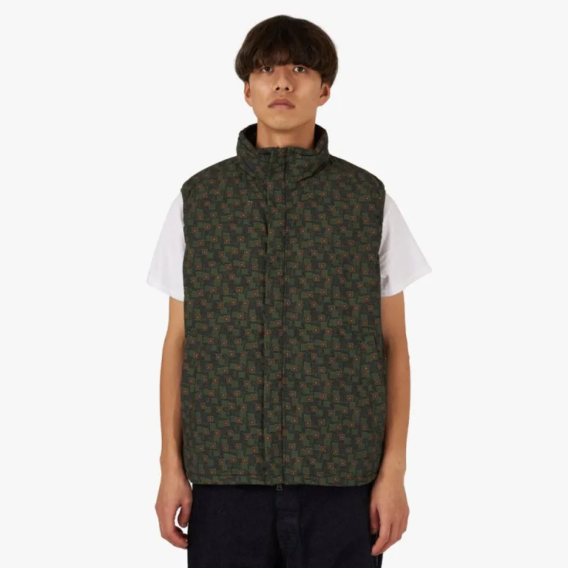 BEAMS PLUS MIL Puff Vest / Olive sold by Livestock