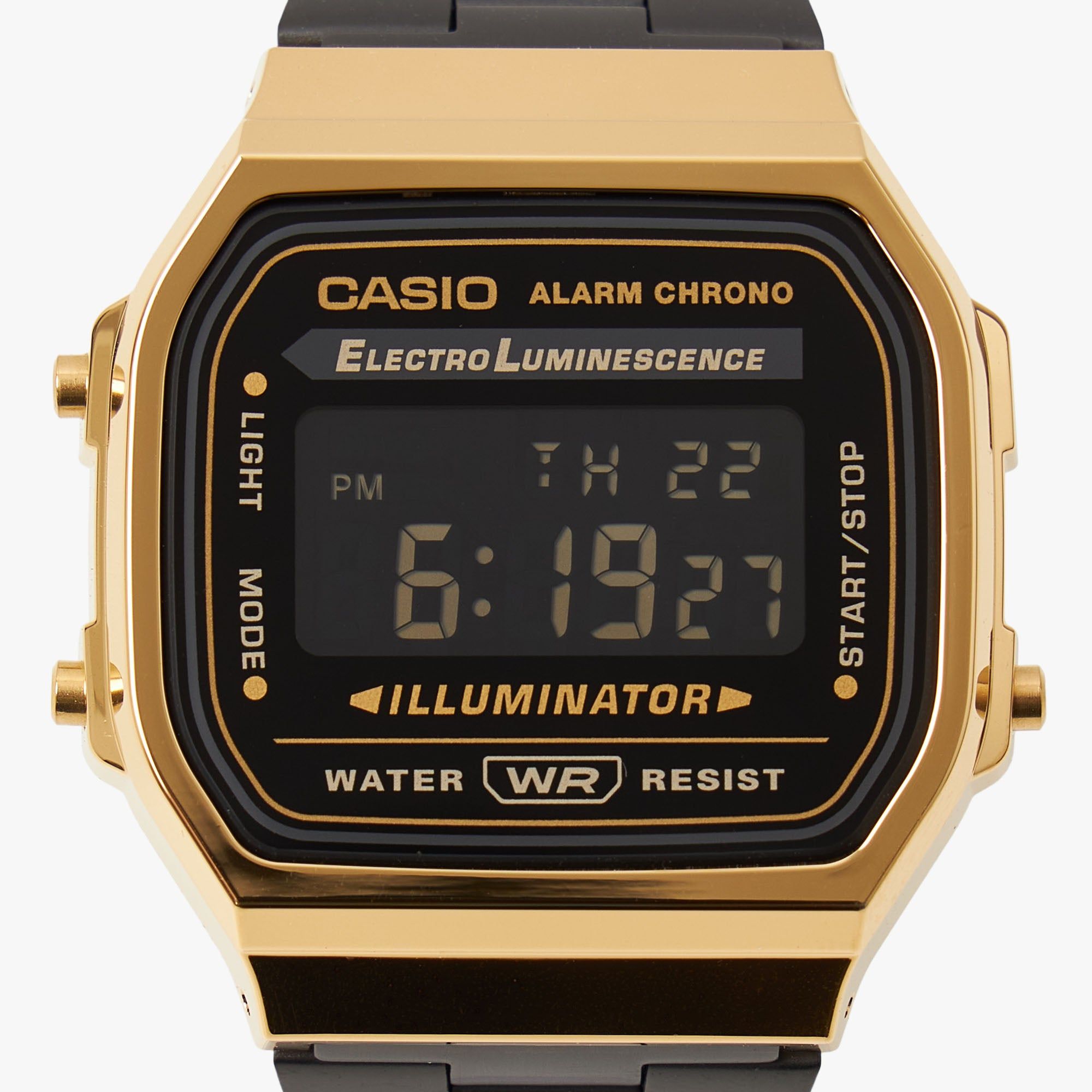 Casio A168WEGB-1BVT Black / Gold sold by Livestock product image thumbnail 2