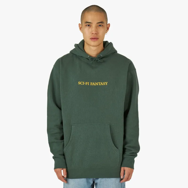 Sci-Fi Fantasy Logo Pullover Hoodie / Forest made by Livestock