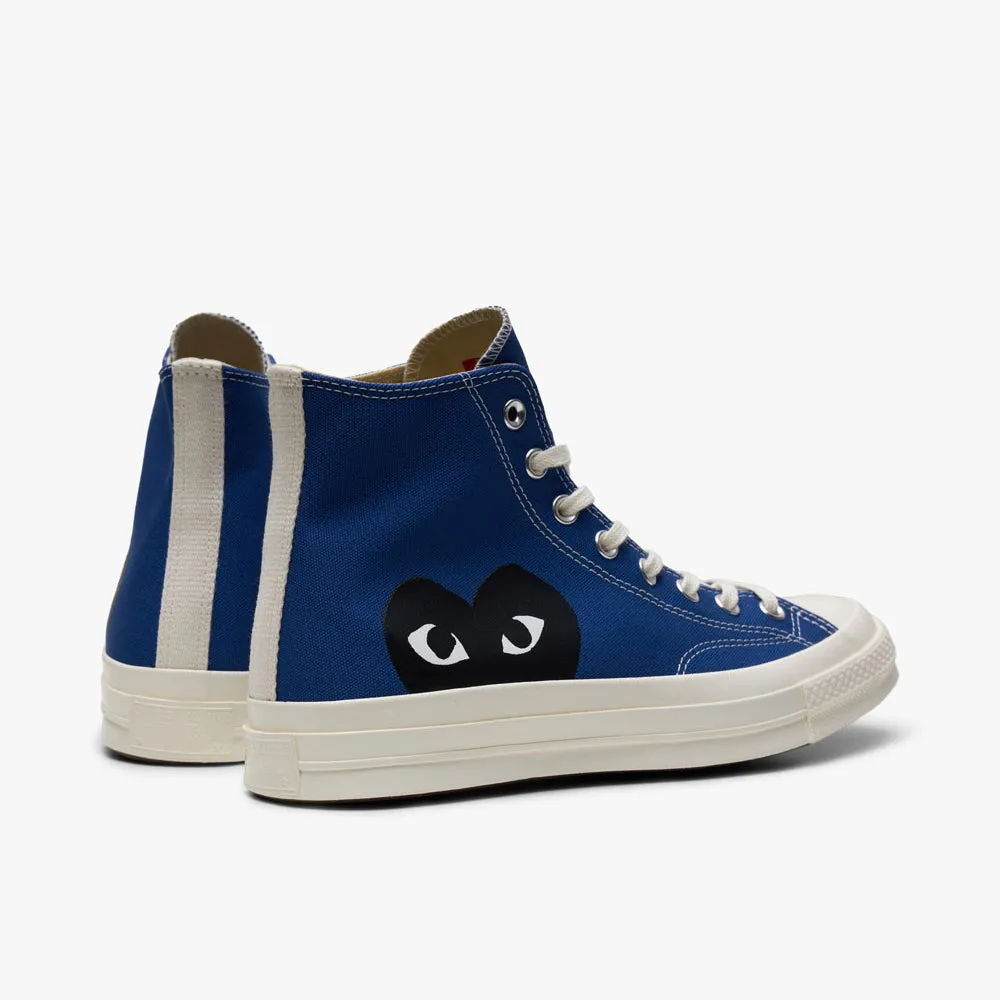 Converse x COMME des GARÇONS PLAY Chuck Taylor Hi / Navy sold by Livestock product image thumbnail 3
