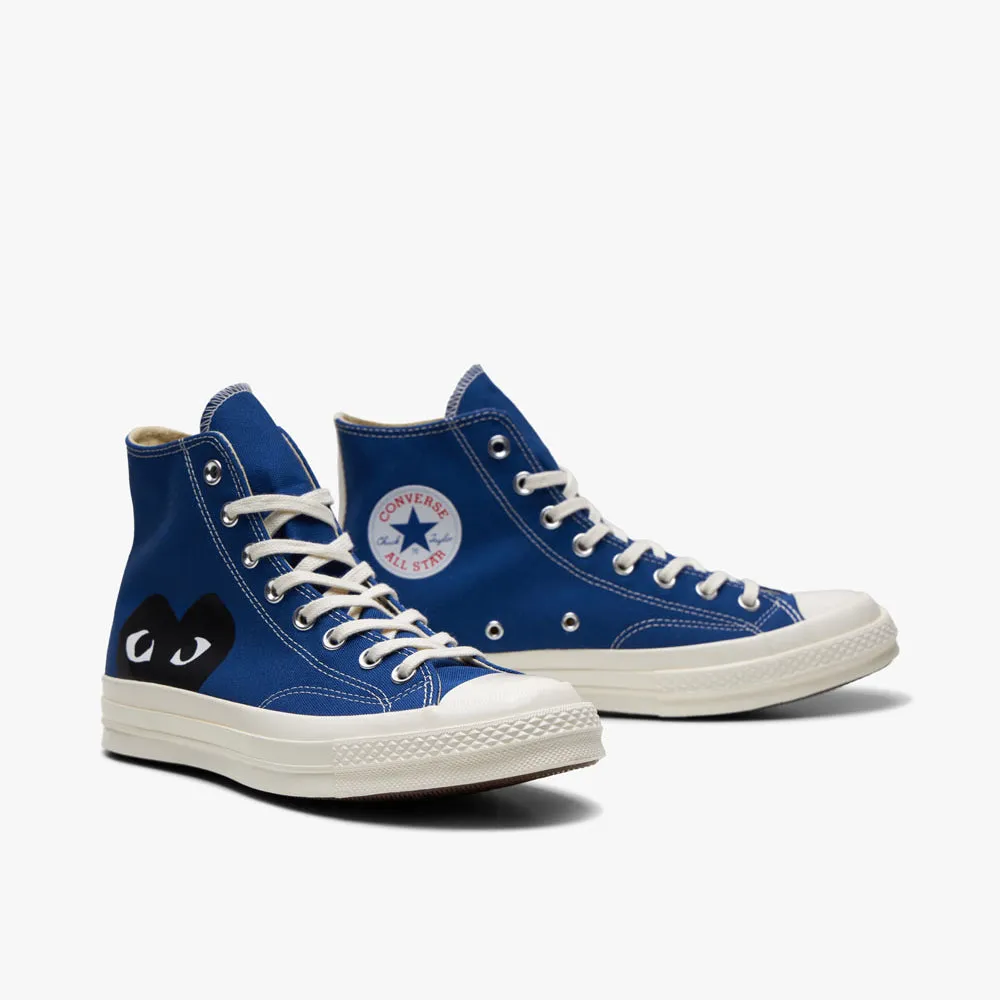 Converse x COMME des GARÇONS PLAY Chuck Taylor Hi / Navy sold by Livestock product image thumbnail 2