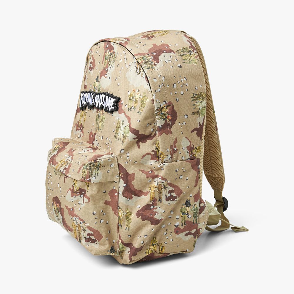 Fucking Awesome Velcro Stamp Backpack / Soldier Camo | Parallel
