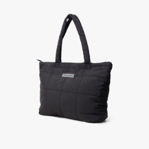 Museum of Peace & Quiet Nylon Quilt Tote Bag / Black sold by Livestock