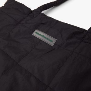 Museum of Peace & Quiet Nylon Quilt Tote Bag / Black sold by Livestock