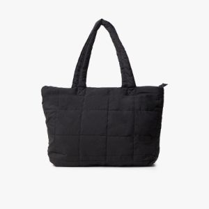 Museum of Peace & Quiet Nylon Quilt Tote Bag / Black sold by Livestock