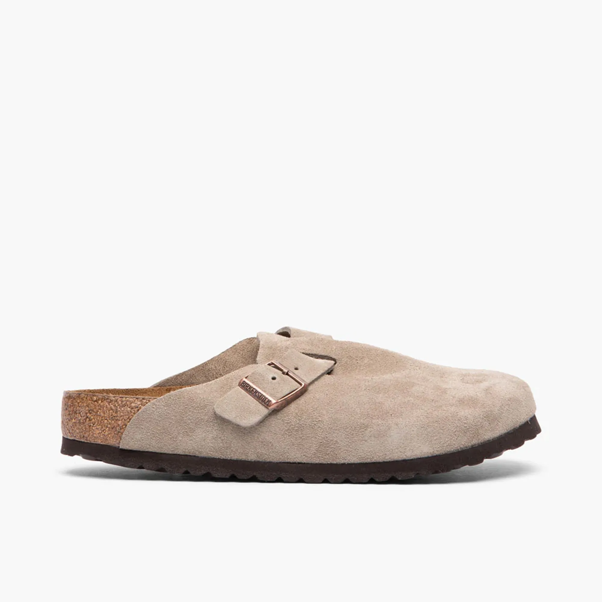 Birkenstock Boston Soft Footbed / Taupe sold by Livestock