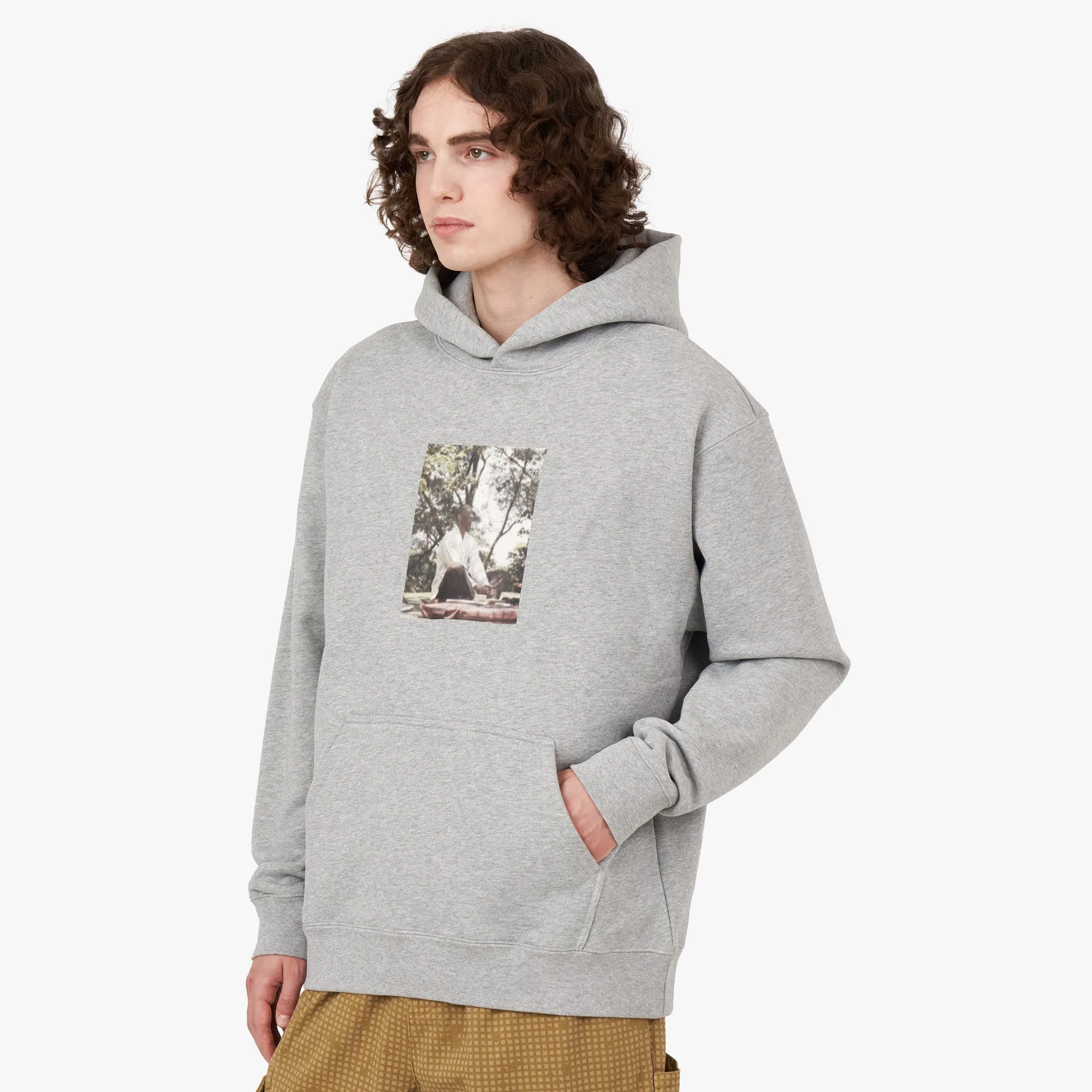 Supervsn Inside Out Pullover Hoodie / Heather Grey sold by Livestock product image thumbnail 2