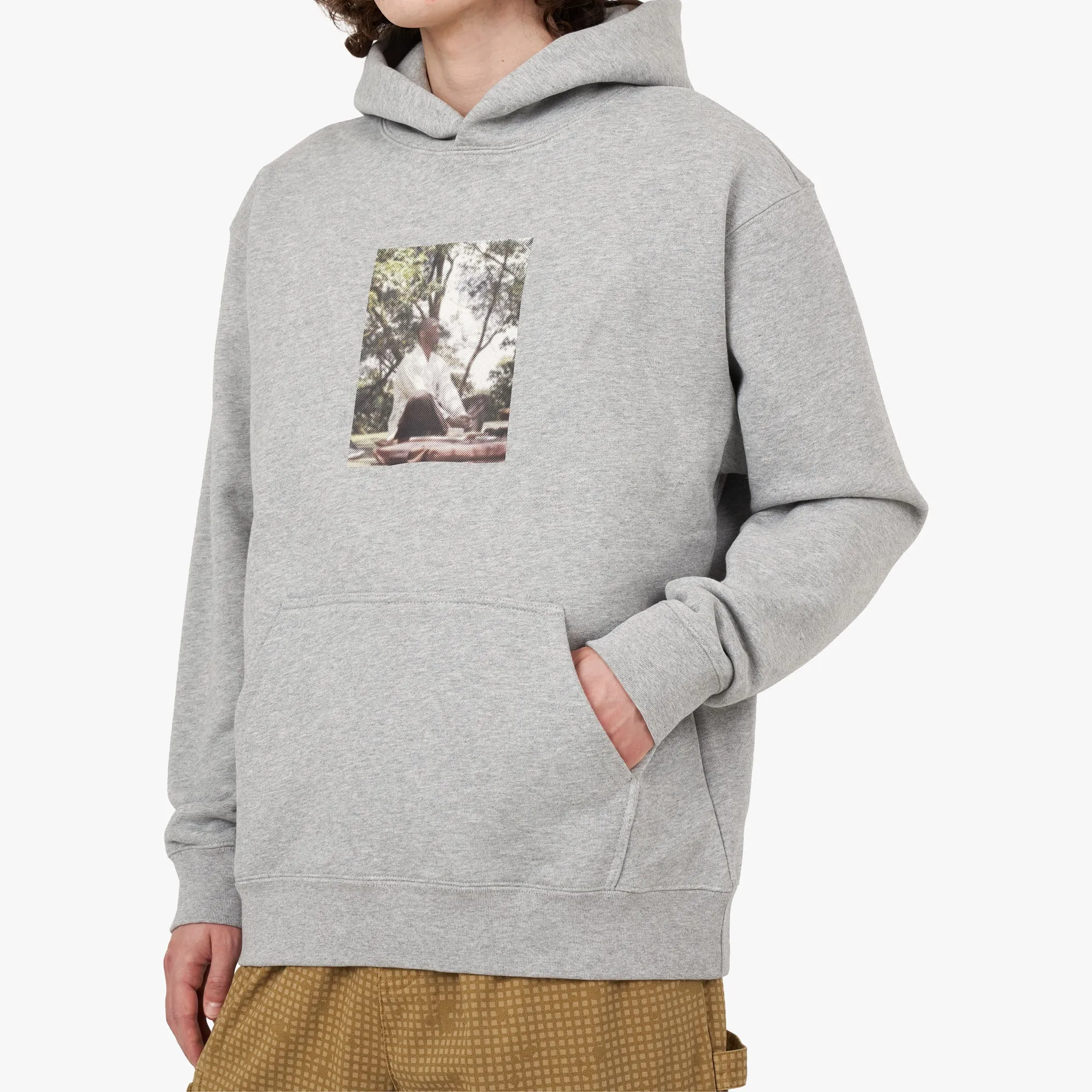 Supervsn Inside Out Pullover Hoodie / Heather Grey sold by Livestock product image thumbnail 4