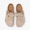Birkenstock Boston Soft Footbed / Taupe sold by Livestock