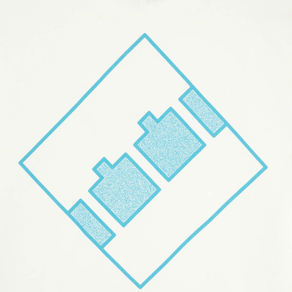 The Trilogy Tapes Block Noise 45 T-shirt / White sold by Livestock product image thumbnail 7