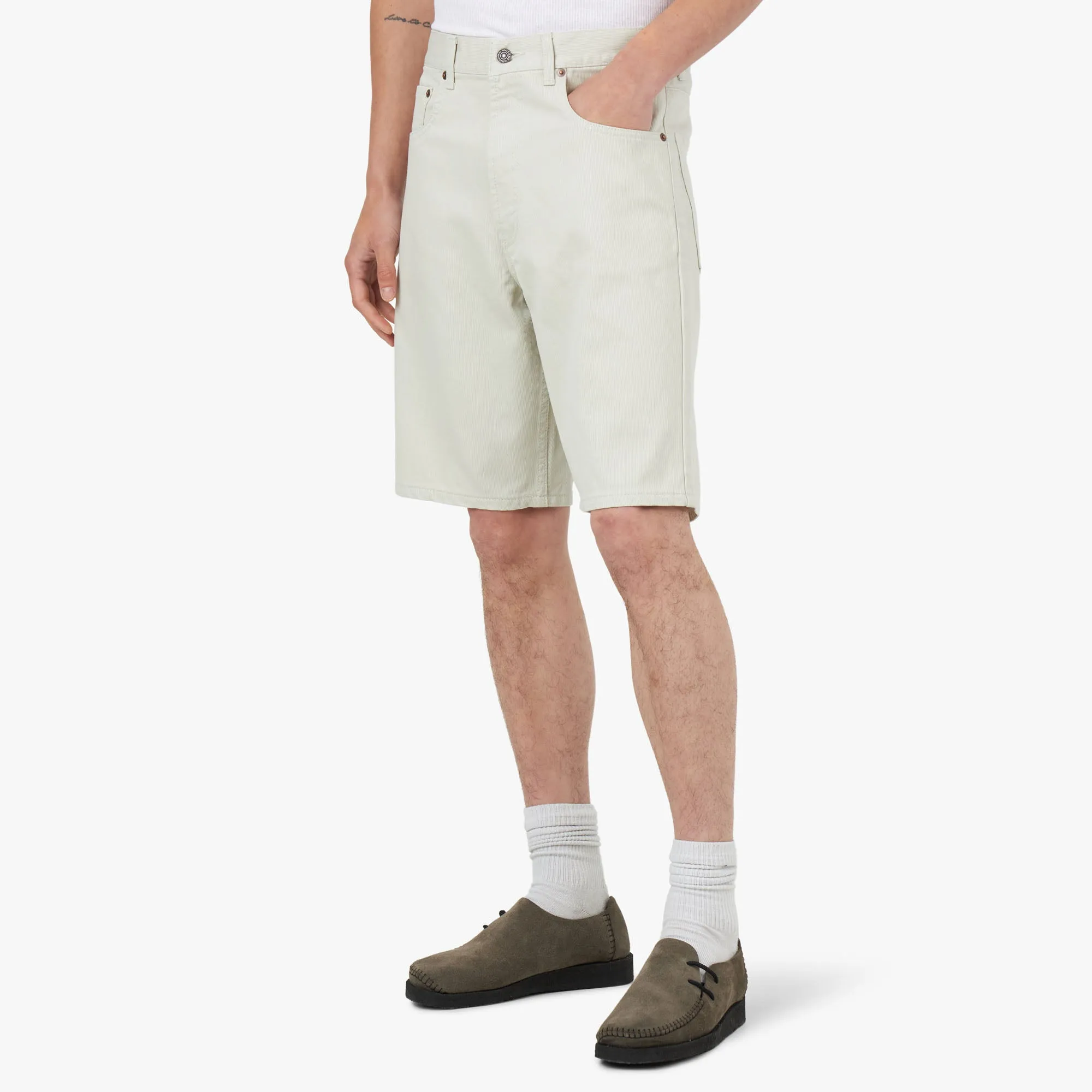 BEAMS PLUS 5 Pocket Shorts Pique / Oyster sold by Livestock product image thumbnail 2