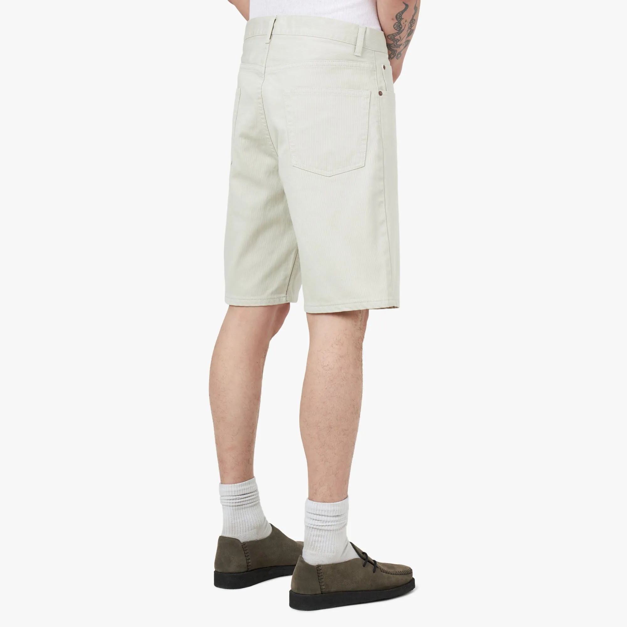 BEAMS PLUS 5 Pocket Shorts Pique / Oyster sold by Livestock product image thumbnail 3