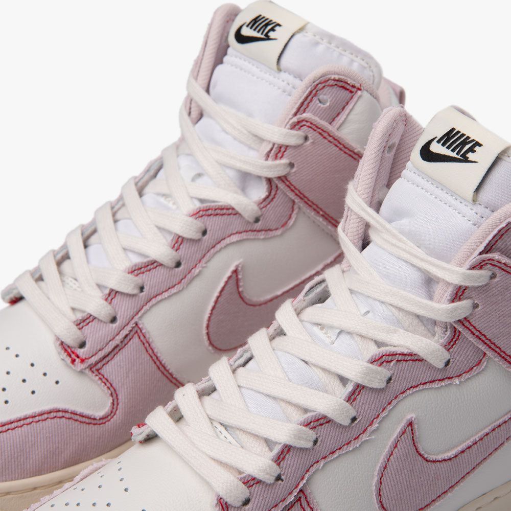 Nike Dunk High 1985 Summit White / Barely Rose - University Red sold by Livestock product image thumbnail 7
