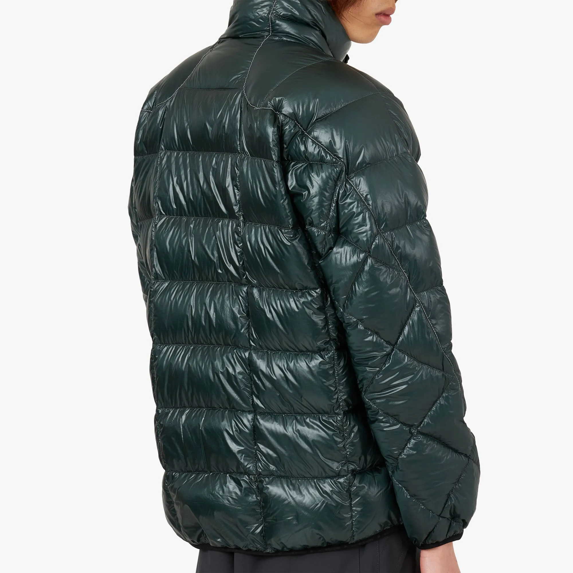 and wander Diamond Stitch Down Jacket / Green | Parallel