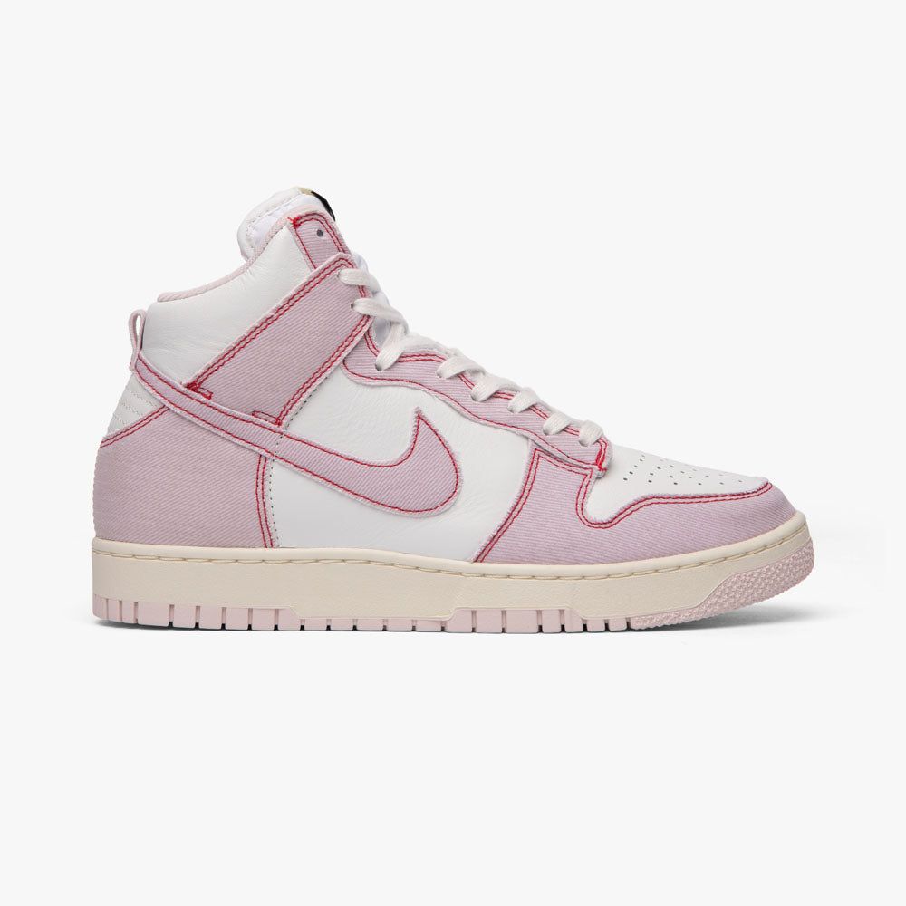 Nike Dunk High 1985 Summit White / Barely Rose - University Red sold by Livestock