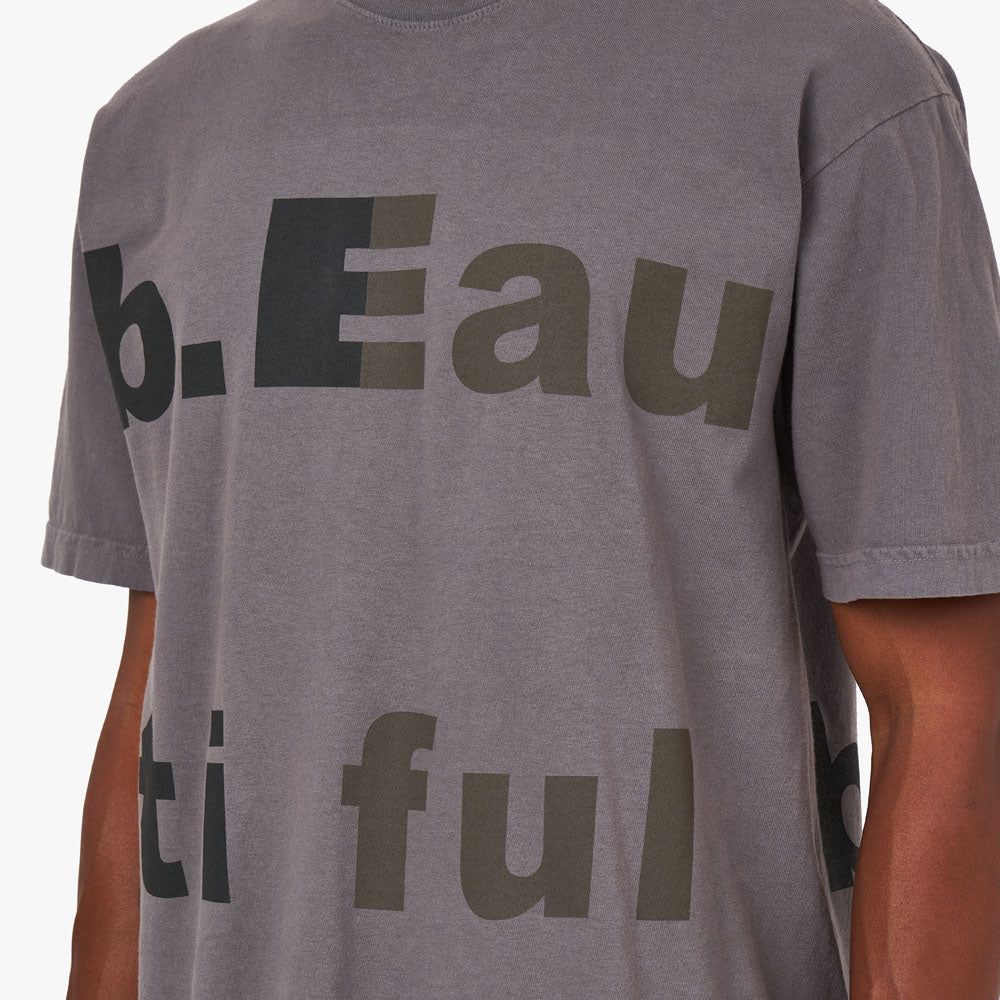 b.Eautiful baku-baku T-shirt / Charcoal sold by Livestock product image thumbnail 4