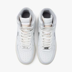 Nike Women's Air Force 1 Sculpt Summit White / Silver - Coconut Milk sold by Livestock