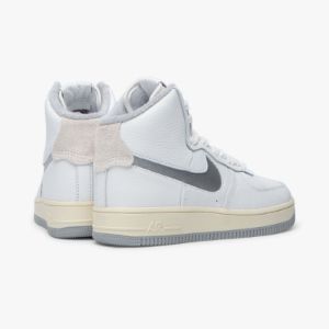 Nike Women's Air Force 1 Sculpt Summit White / Silver - Coconut Milk sold by Livestock